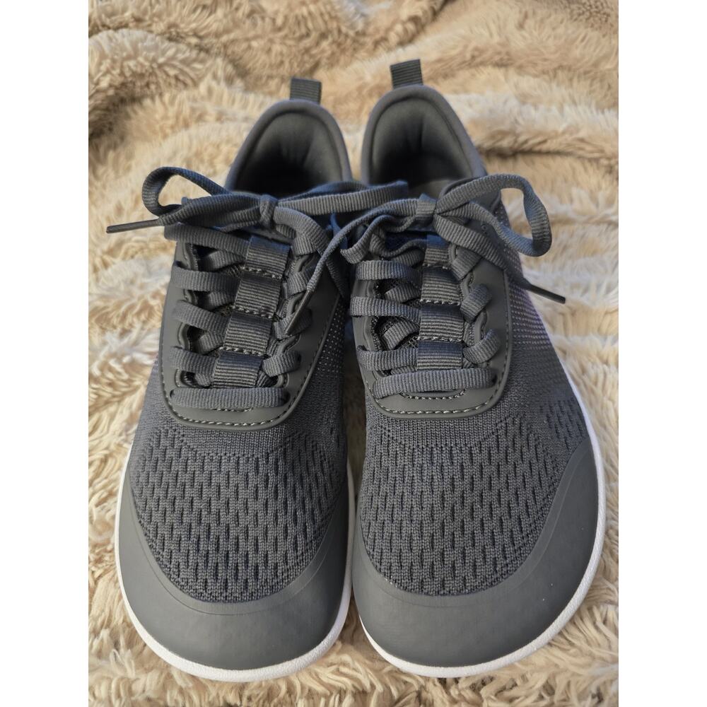 Hike Footwear HF Stride Ergonomic Barefoot Shoe Sneaker Wm Sz6 Gray/Pink